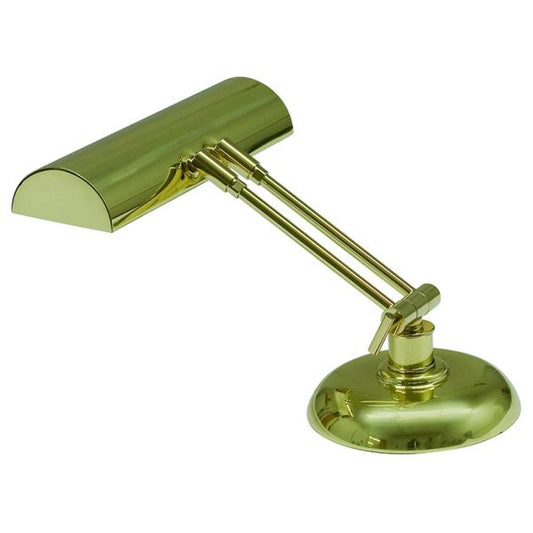 Upright Halogen Piano and Desk Lamp - PH10-170-PB - Polished Brass by House of Troy