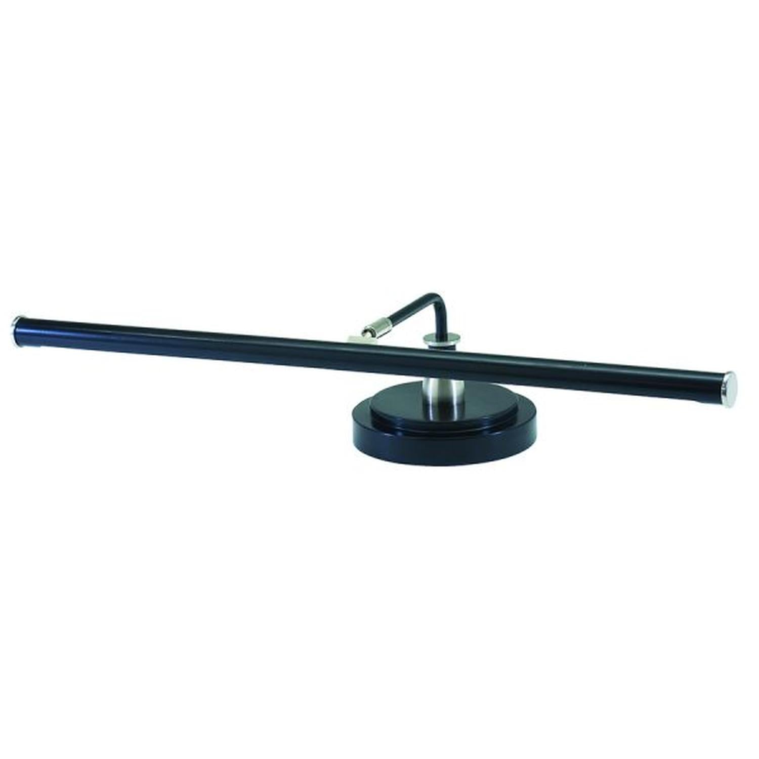 Upright LED Piano and Desk Lamp - PLED101-527 - Black/Satin Nickel by House of Troy