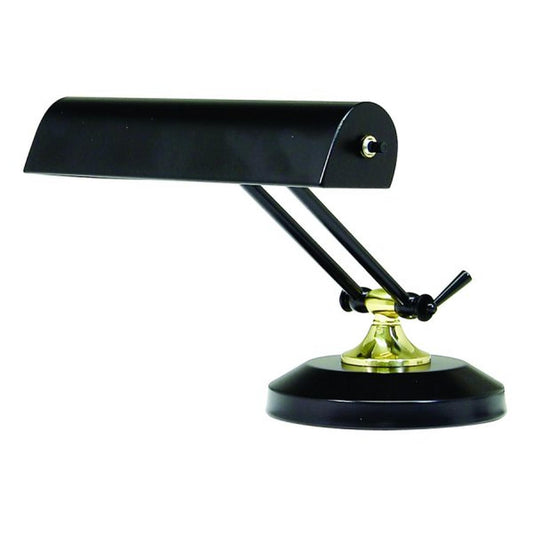Upright Piano and Desk Lamp - P10-150-617 - Black/Polished Brass by House of Troy