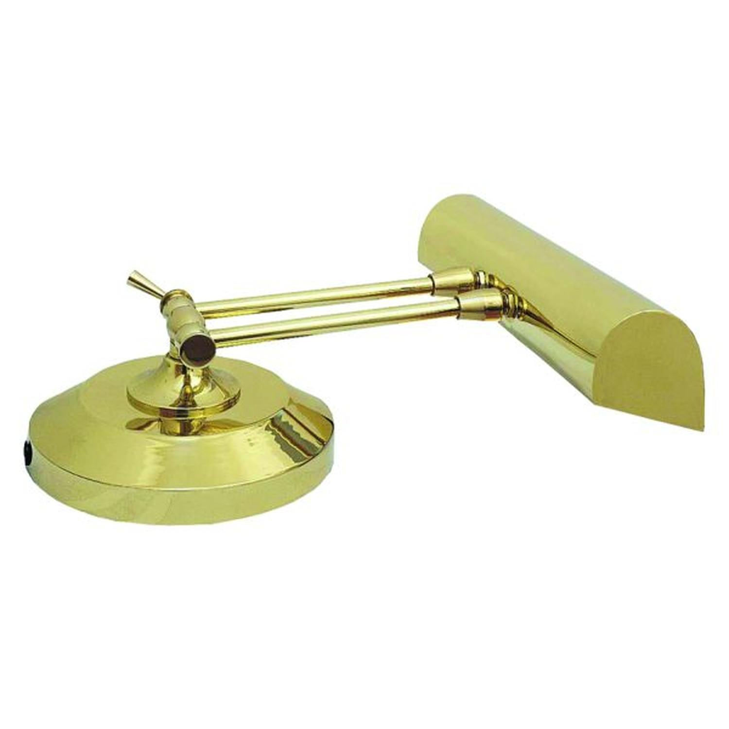 Upright Piano and Desk Lamp - P14-250-0 - Polished Brass by House of Troy