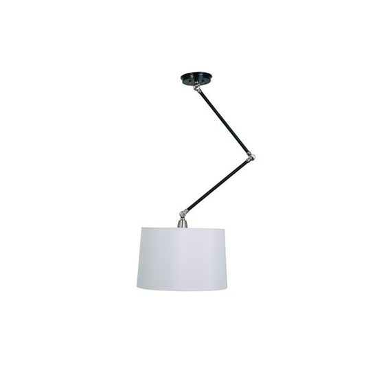 Uptown pendant - UP501-BLK/SN - Black/Satin Nickel by House of Troy