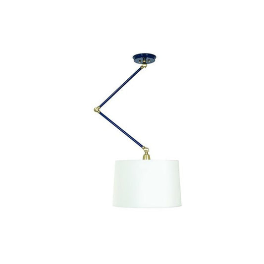 Uptown pendant - UP501-NB/SB - Navy Blue/Satin Brass by House of Troy