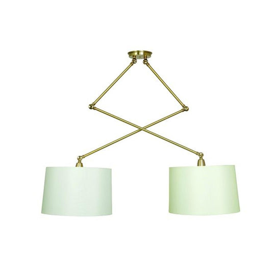 Uptown pendant - UP502-SB/PB - Satin Brass/Polished Brass by House of Troy