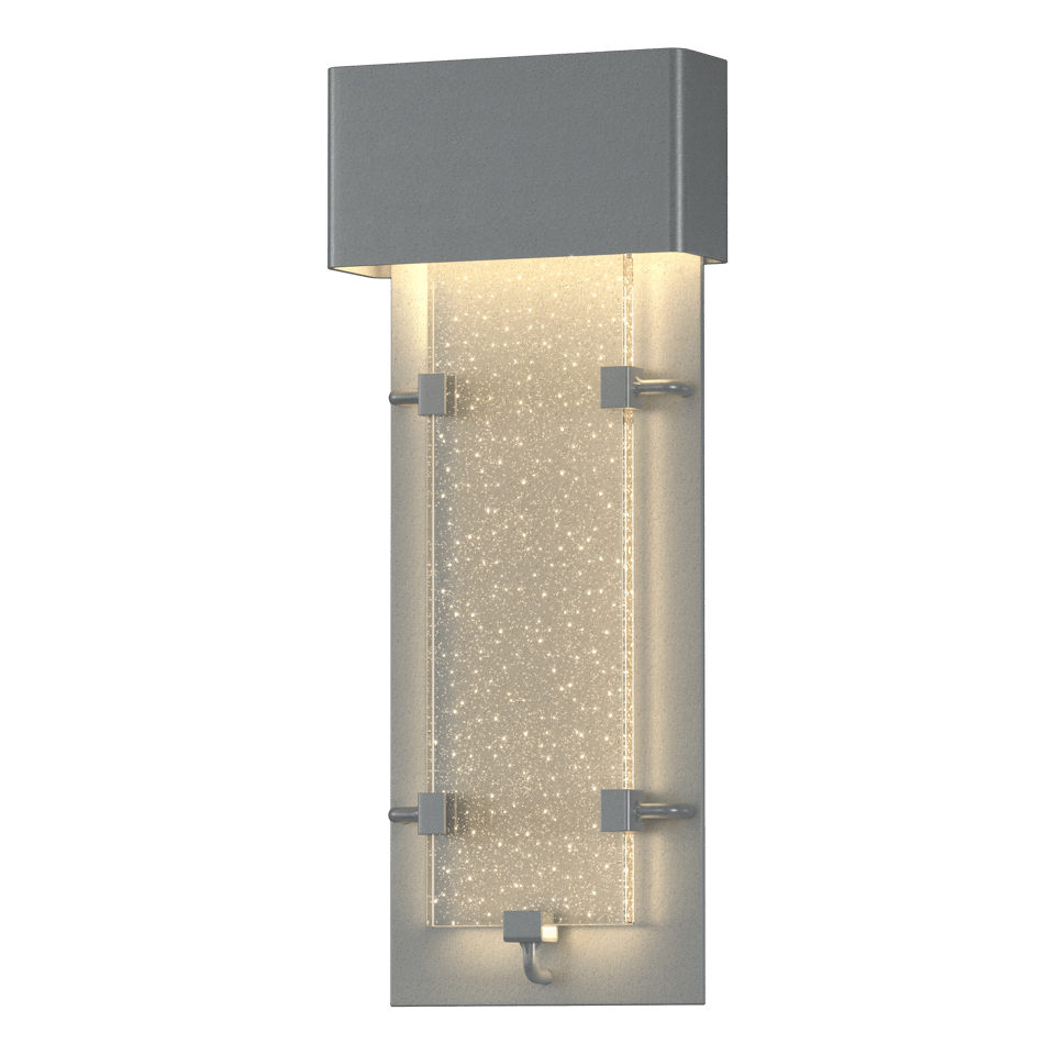 Ursa Small LED Outdoor Sconce - Coastal Burnished Steel by Hubbardton Forge