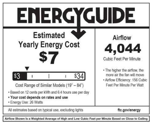 Vail Flush 52" LED Smart Fan - Metallic Matte Bronze by Hinkley Lighting
