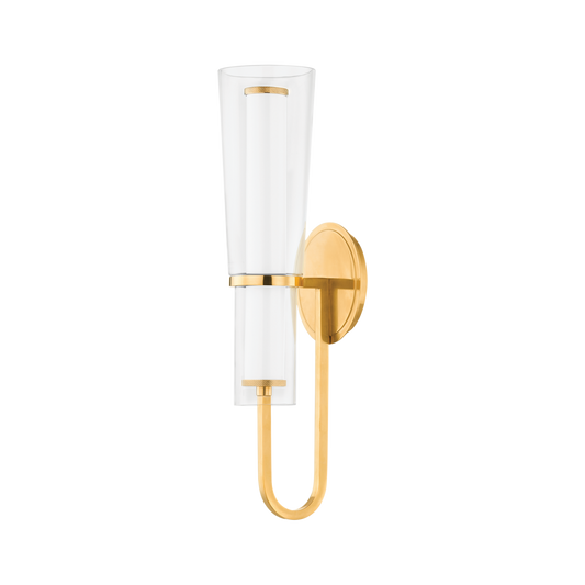 Vancouver Wall Sconce - Aged Brass by Hudson Valley Lighting