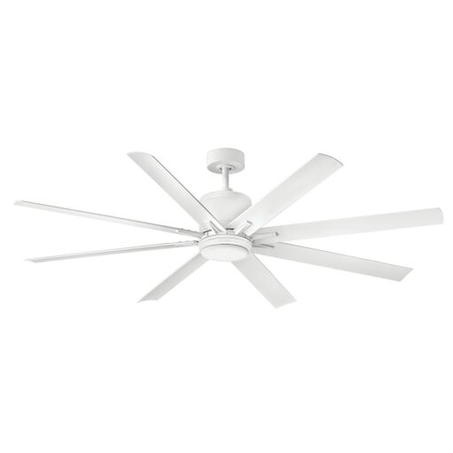 Vantage 66" LED Smart Fan - Matte White by Hinkley Lighting