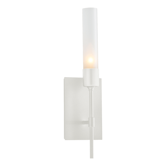 Vela Sconce - White - Frosted Glass by Hubbardton Forge