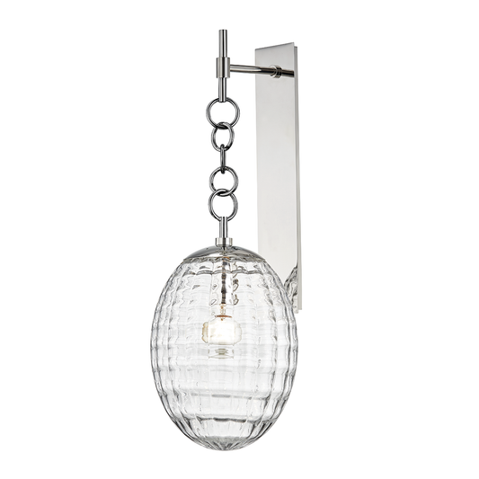 Venice Wall Sconce - Polished Nickel by Hudson Valley Lighting