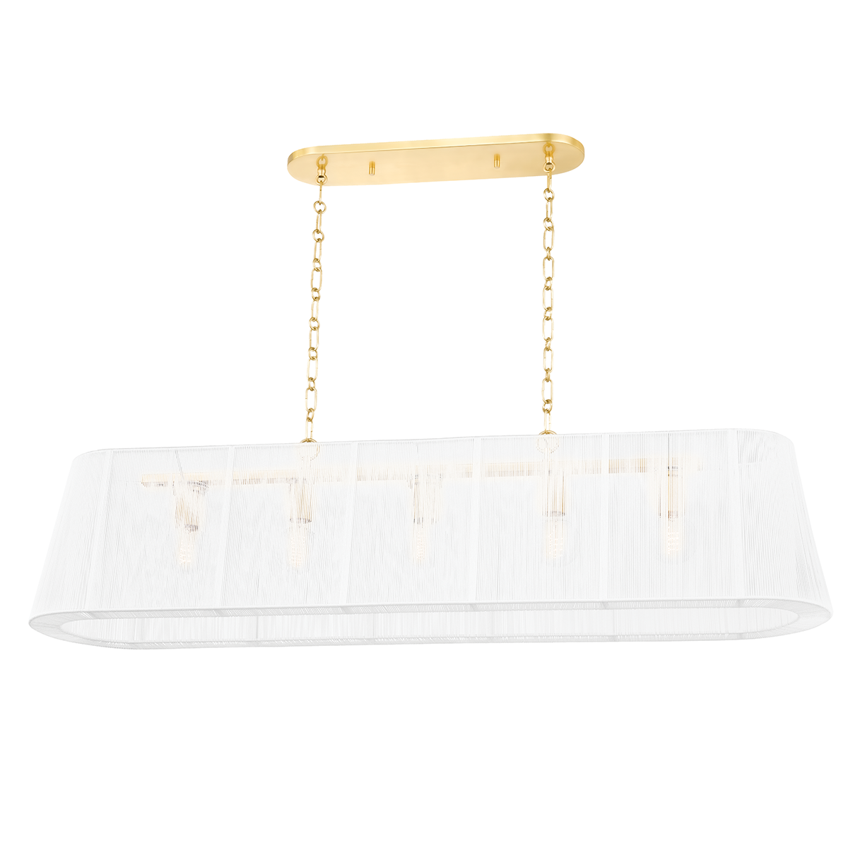 Verona Beach Linear - Aged Brass by Hudson Valley Lighting
