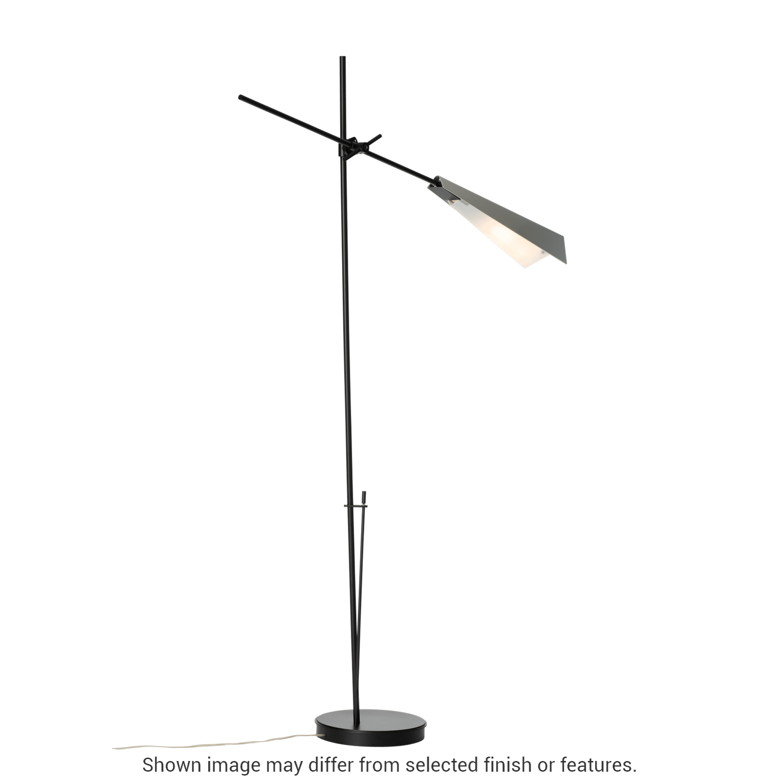 Vertex Floor Lamp - White by Hubbardton Forge