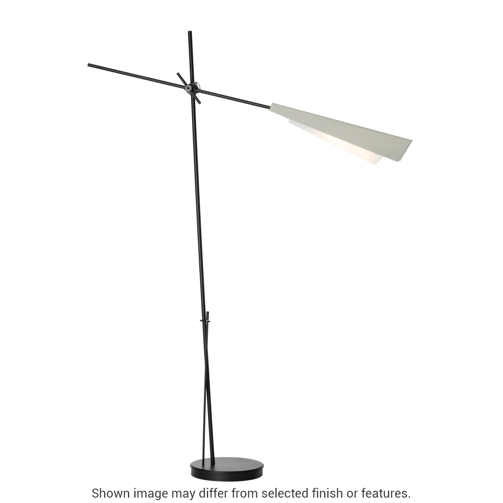 Vertex Floor Lamp - White by Hubbardton Forge