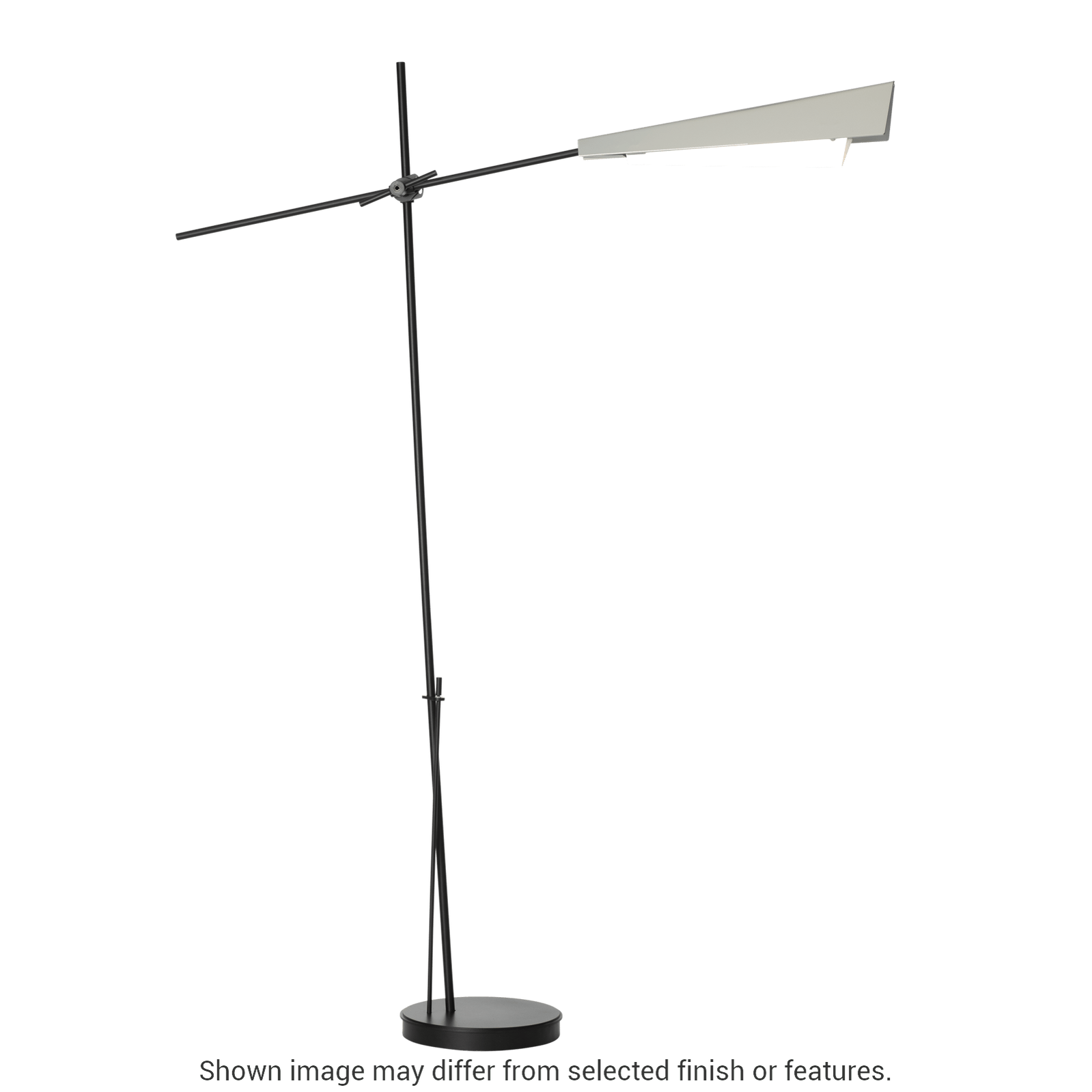 Vertex Floor Lamp - White by Hubbardton Forge