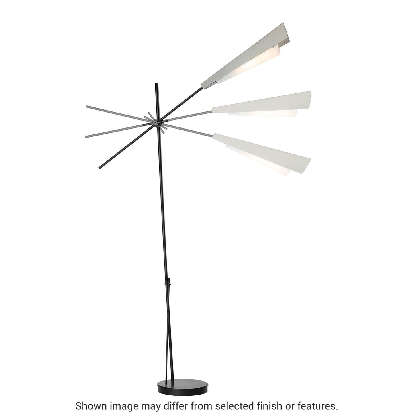 Vertex Floor Lamp - White by Hubbardton Forge