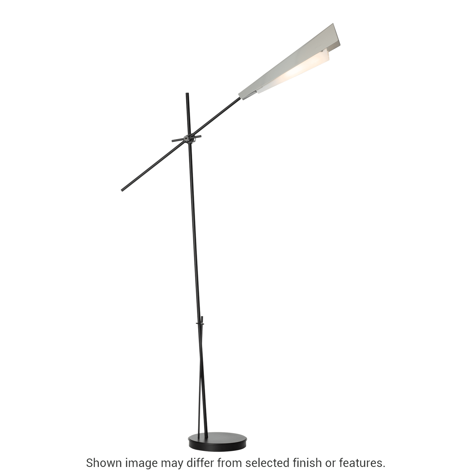 Vertex Floor Lamp - White by Hubbardton Forge