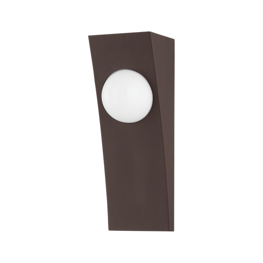 Victor Exterior Wall Sconce - 1-Light - Textured Bronze - Troy Lighting B2314-TBZ