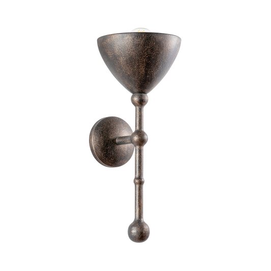 Vishal Wall Sconce - 1-Light - Black Patina Gold - Troy Lighting B2319-BPG