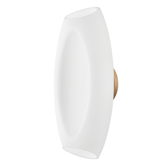 Vista Wall Sconce - 1-Light - Patina Brass - Troy Lighting B1515-PBR