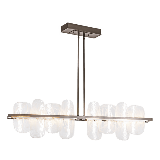 Vitre Large Linear LED Pendant - Bronze by Hubbardton Forge