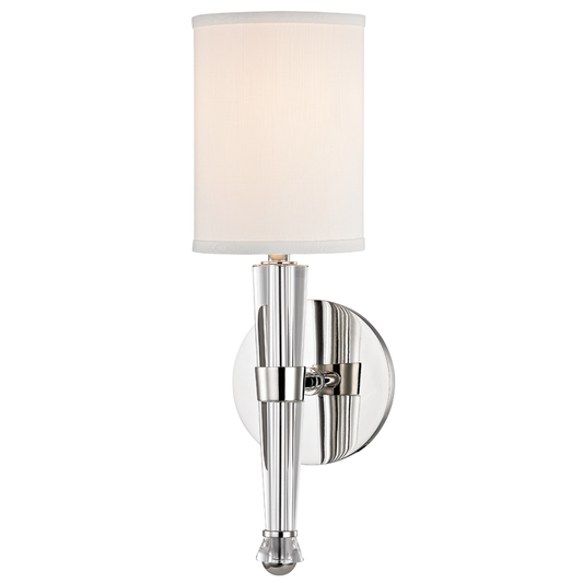 Volta Wall Sconce - Polished Nickel by Hudson Valley Lighting