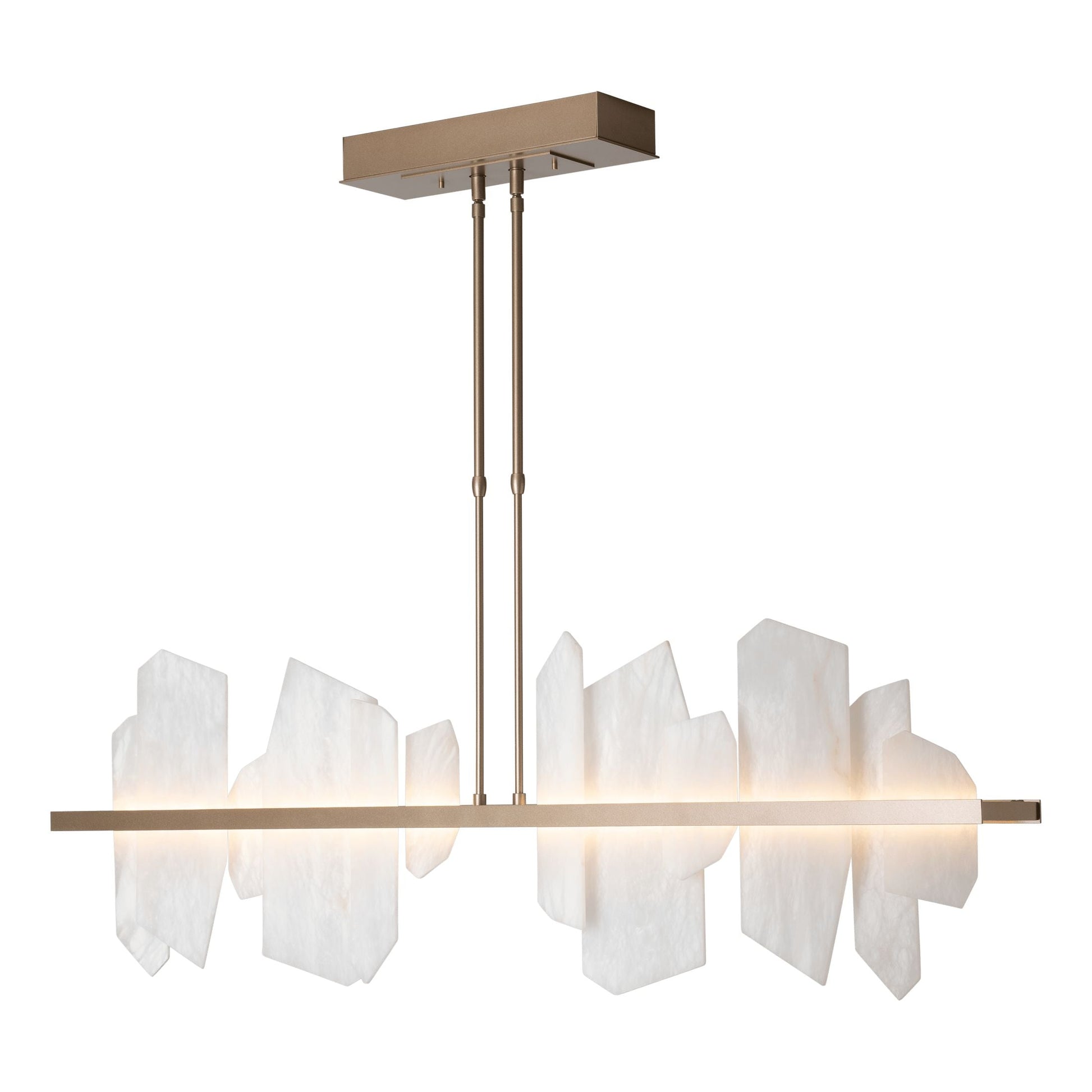 Volterra Linear LED Pendant - Soft Gold by Hubbardton Forge