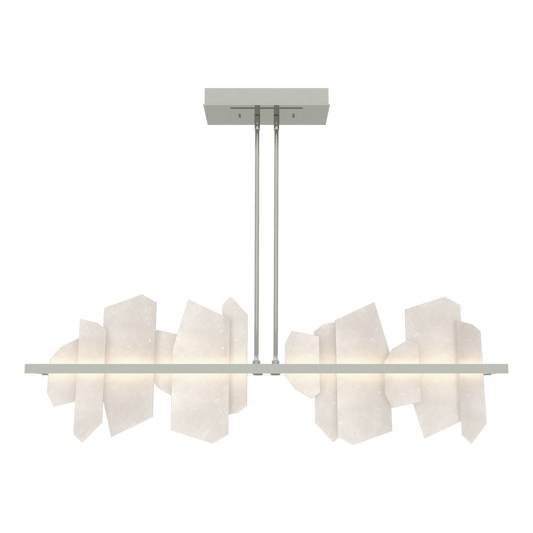 Volterra Linear LED Pendant - Sterling by Hubbardton Forge