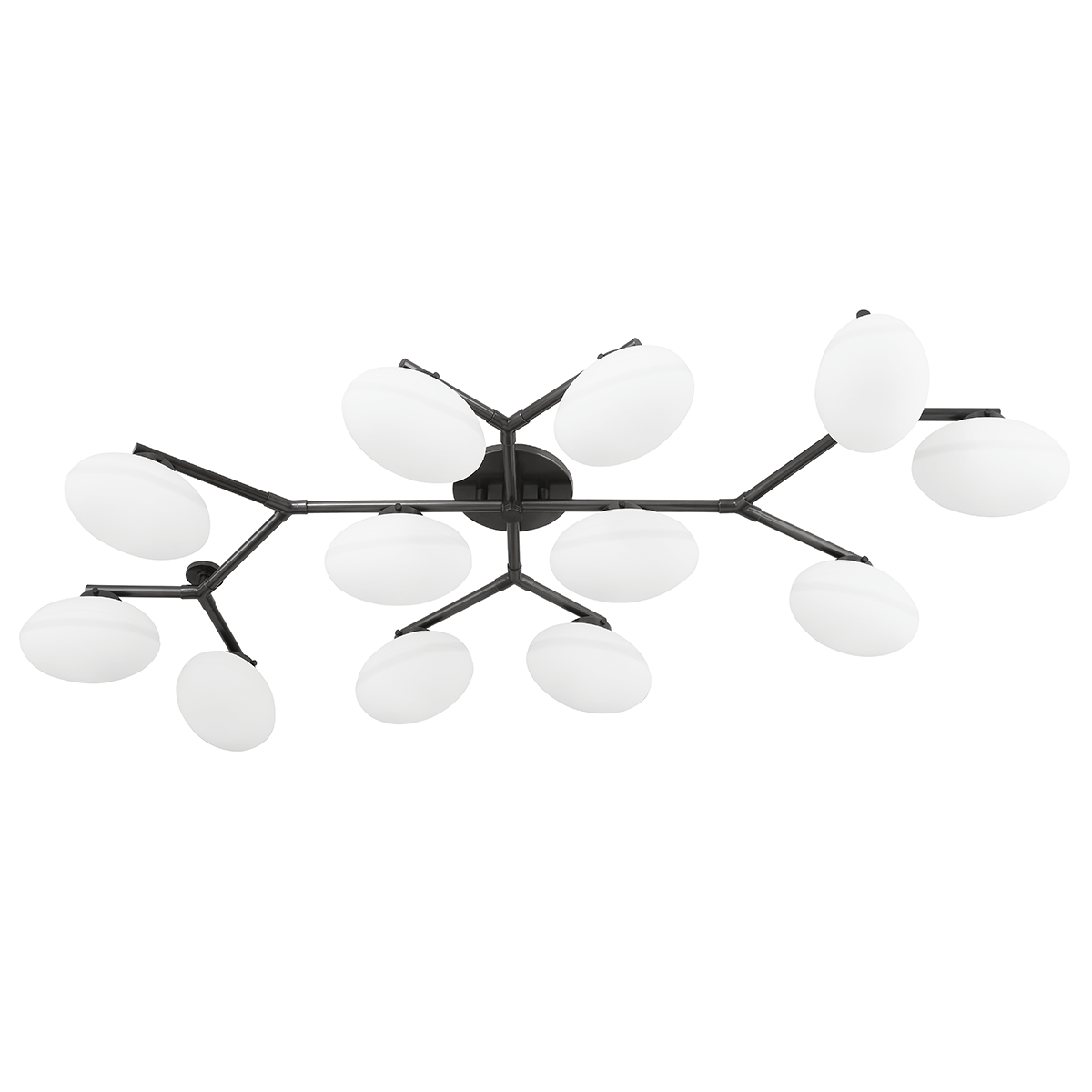 Wagner Semi Flush - 12-Light - Old Bronze by Hudson Valley Lighting