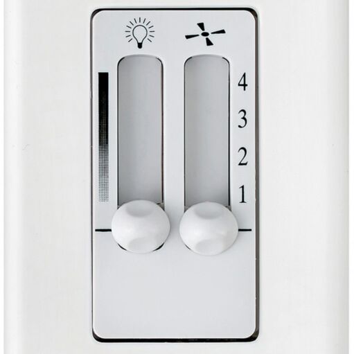 Wall Contol 4 Speed Dual Slide - White by Hinkley Lighting