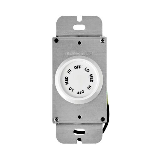 Wall Control 3 Speed Rotary - Appliance White by Hinkley Lighting