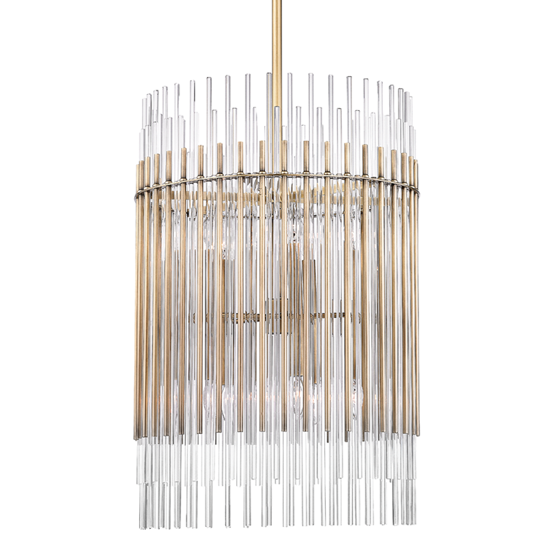 Wallis Chandelier - Aged Brass by Hudson Valley Lighting