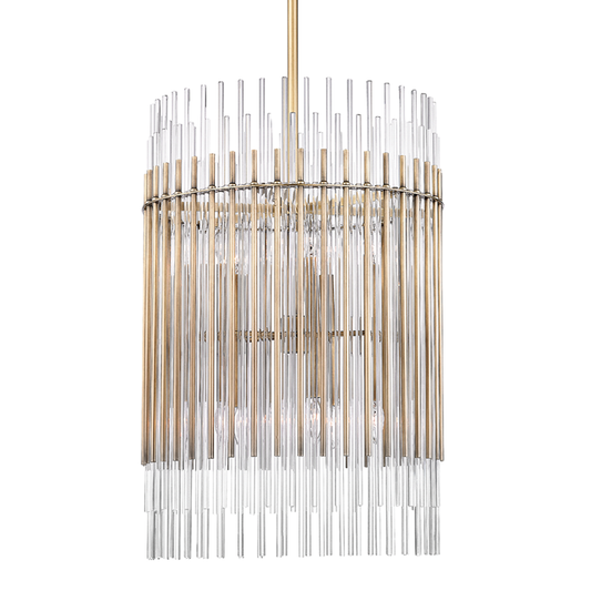 Wallis Chandelier - Aged Brass by Hudson Valley Lighting