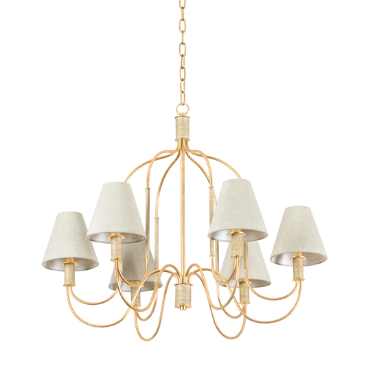 Warrensburg 6-Light Chandelier by Hudson Valley Lighting