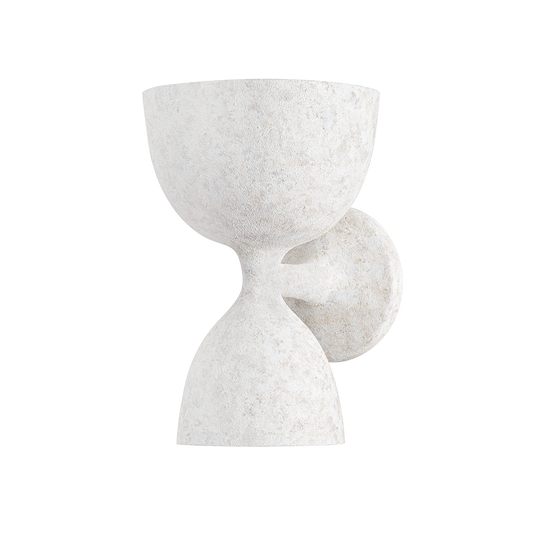 Waucoba Wall Sconce - 2-Light - Weathered White - Troy Lighting B1211-WTW