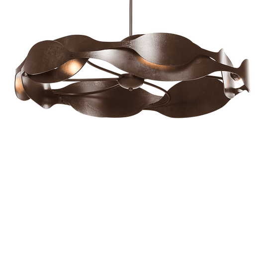 Waves Pendant - Bronze by Hubbardton Forge