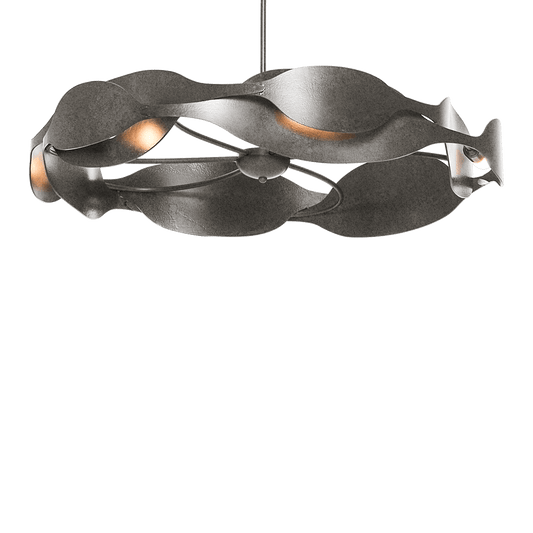 Waves Pendant - Natural Iron by Hubbardton Forge