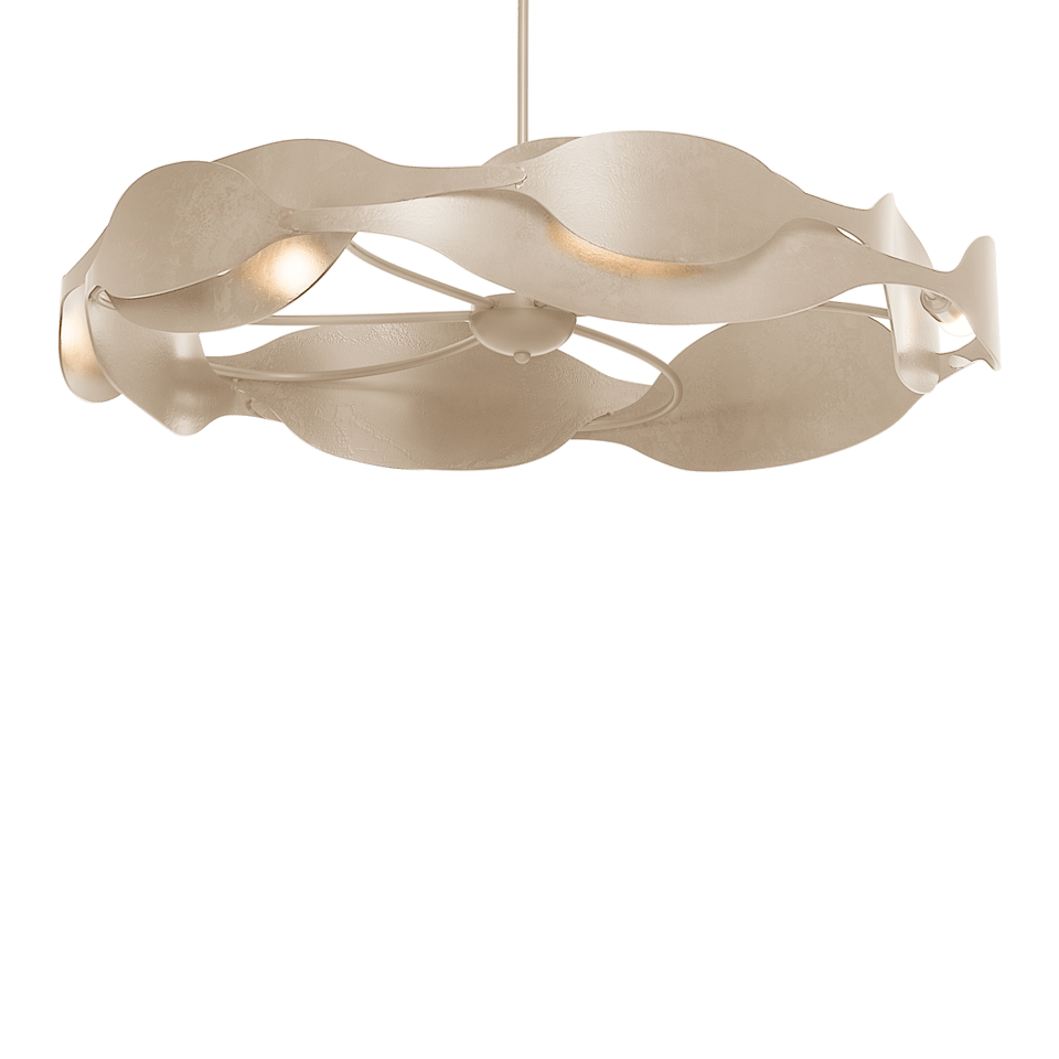 Waves Pendant - Soft Gold by Hubbardton Forge