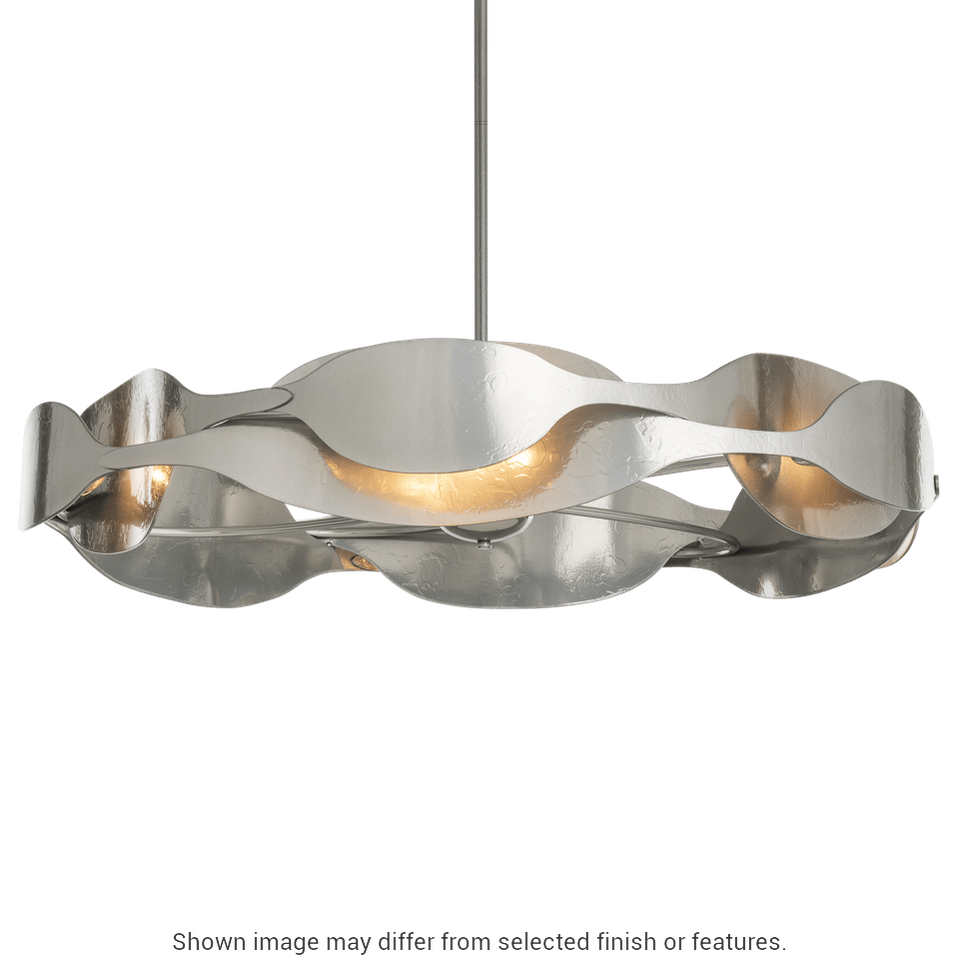 Waves Pendant - White by Hubbardton Forge