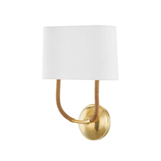 Webson Wall Sconce - Aged Brass by Hudson Valley Lighting