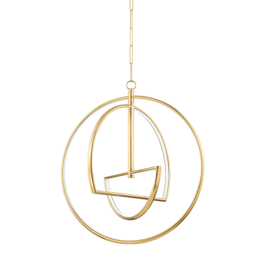 Welland Chandelier - Aged Brass by Hudson Valley Lighting