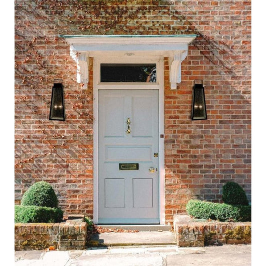 Wellesley 17″ High Wall Mount - WEW-7F-RC - Raw Copper by Arroyo Craftsman