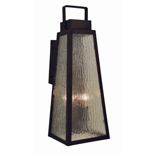 Wellesley 24″ High Wall Mount - WEW-9RM-RB - Rustic Brown by Arroyo Craftsman