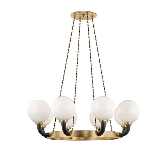 Werner 8-Light Chandelier by Hudson Valley Lighting