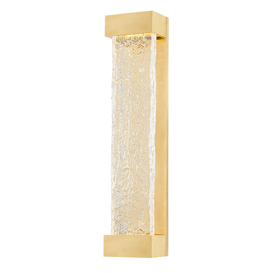 Wharton Wall Sconce - Aged Brass by Hudson Valley Lighting