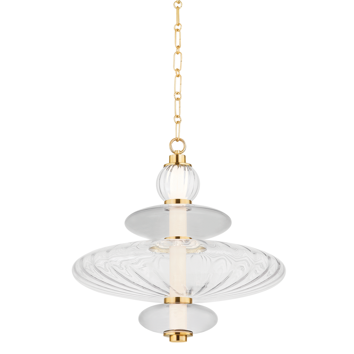 Williams Pendant - Aged Brass by Hudson Valley Lighting
