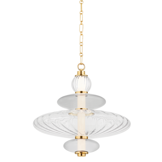 Williams Pendant - Aged Brass by Hudson Valley Lighting