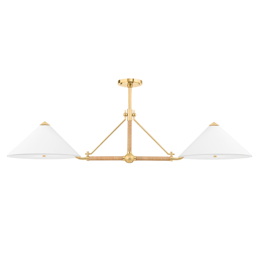 Williamsburg Linear - Aged Brass by Hudson Valley Lighting