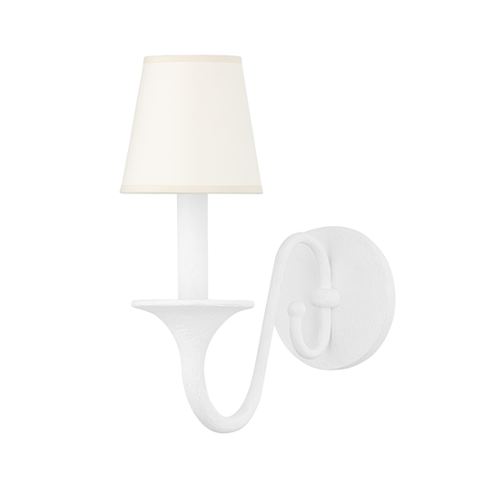 Windsor Wall Sconce - White Plaster by Hudson Valley Lighting