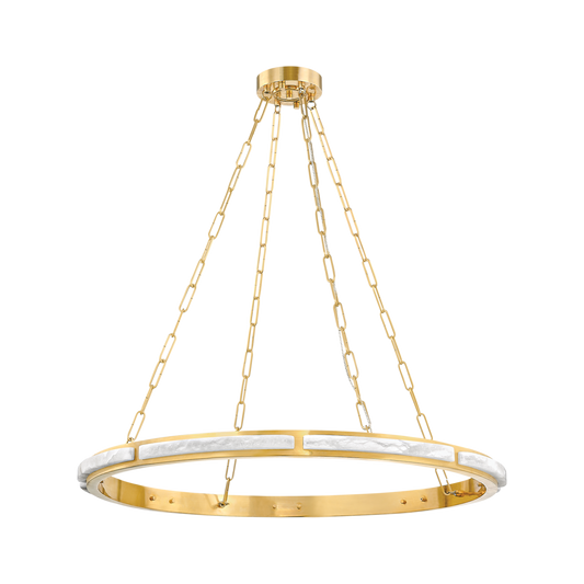 Wingate Chandelier - Aged Brass by Hudson Valley Lighting