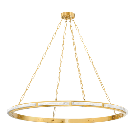 Wingate Large Chandelier - Aged Brass by Hudson Valley Lighting