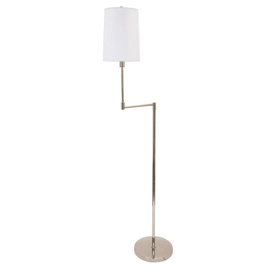Wolcott Floor Lamp - WOL400-PN - Polished Nickel by House of Troy